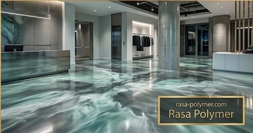 کفپوش اپوکسی ابر و بادی 3 میل
