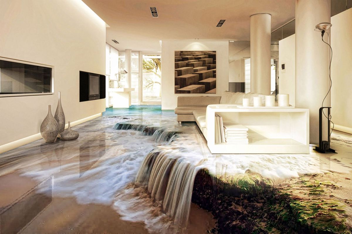 اجرای کفپوش اپوکسی سه بعدی