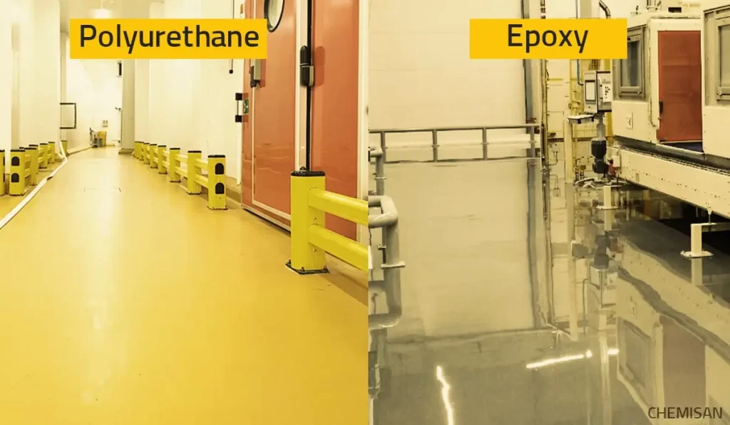 تفاوت کفپوش اپوکسی با کفپوش پلی اورتان